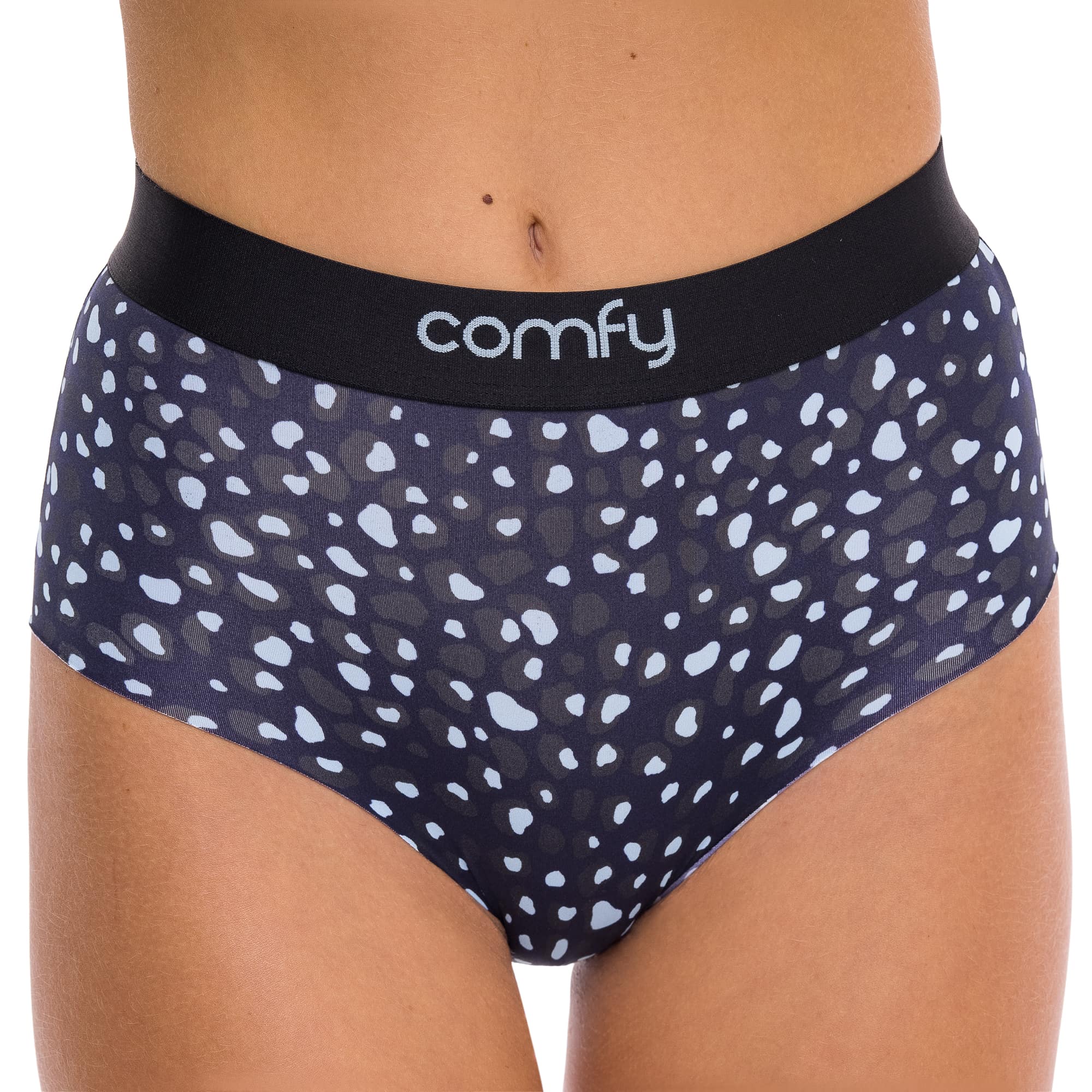 Comfy Black Seamless Cheeky Performance 